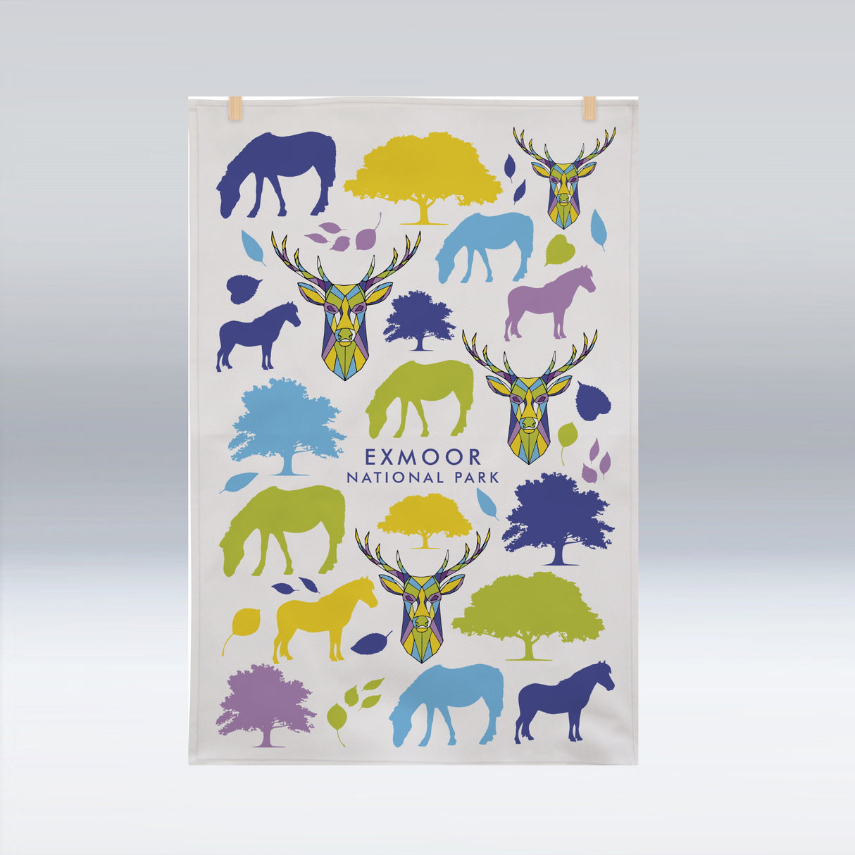 Exmoor National Park Tea Towel