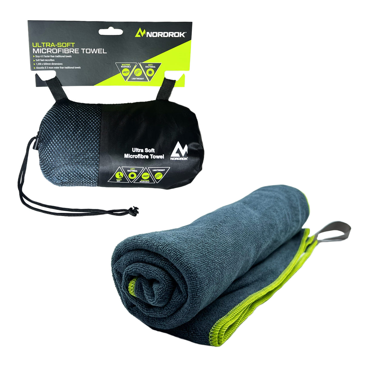 Nordrok Ultra Soft Microfibre Towel