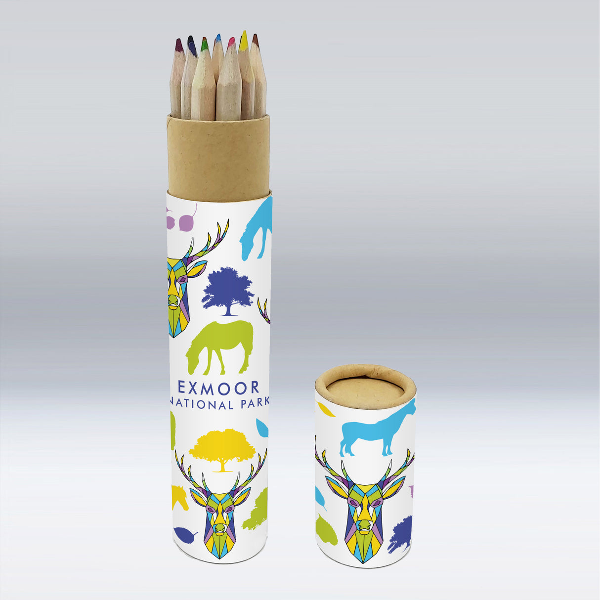Exmoor Coloured Pencils in a tube