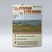 Load image into Gallery viewer, Exmoor Explorer Walks, Haddon Hill
