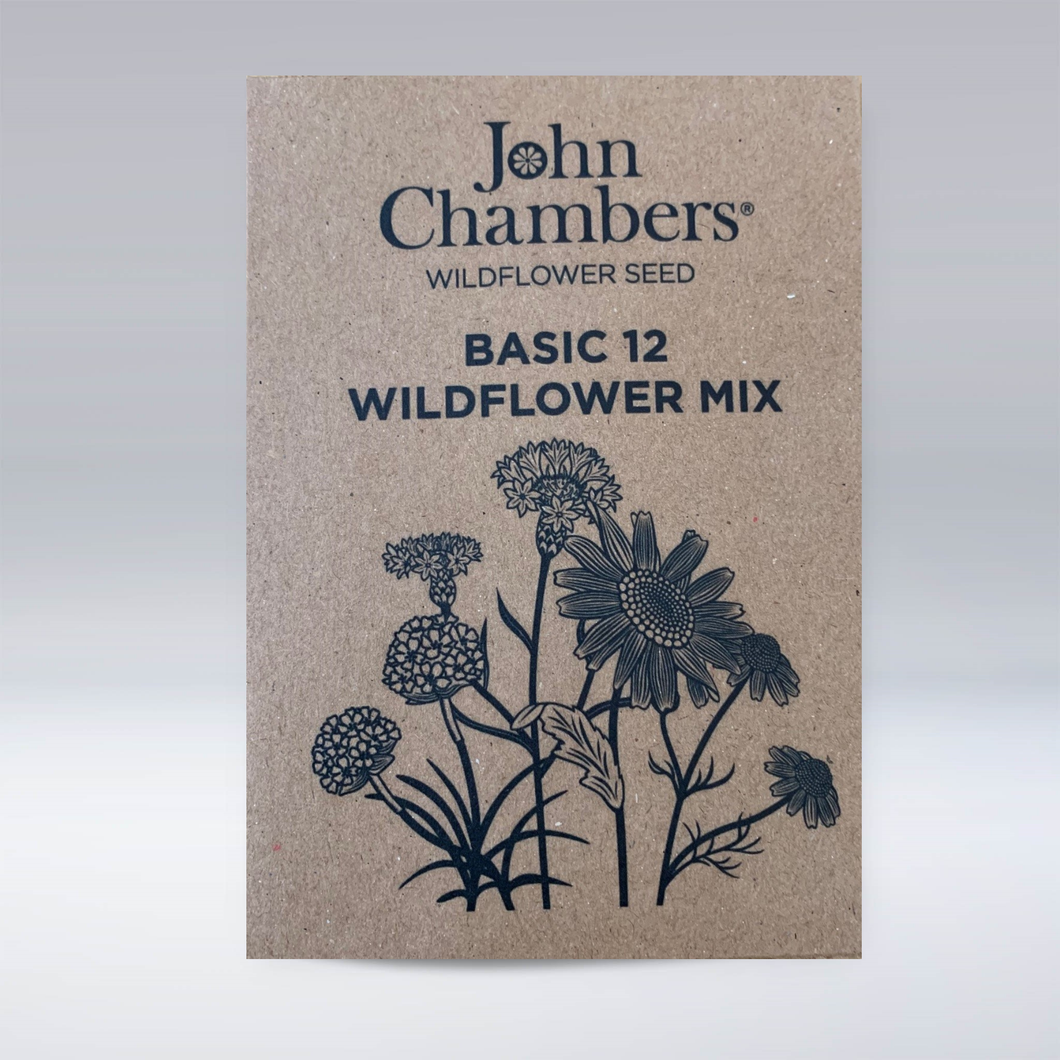 Basic 12 Wildflower Mix - John Chambers Wildflower Seed