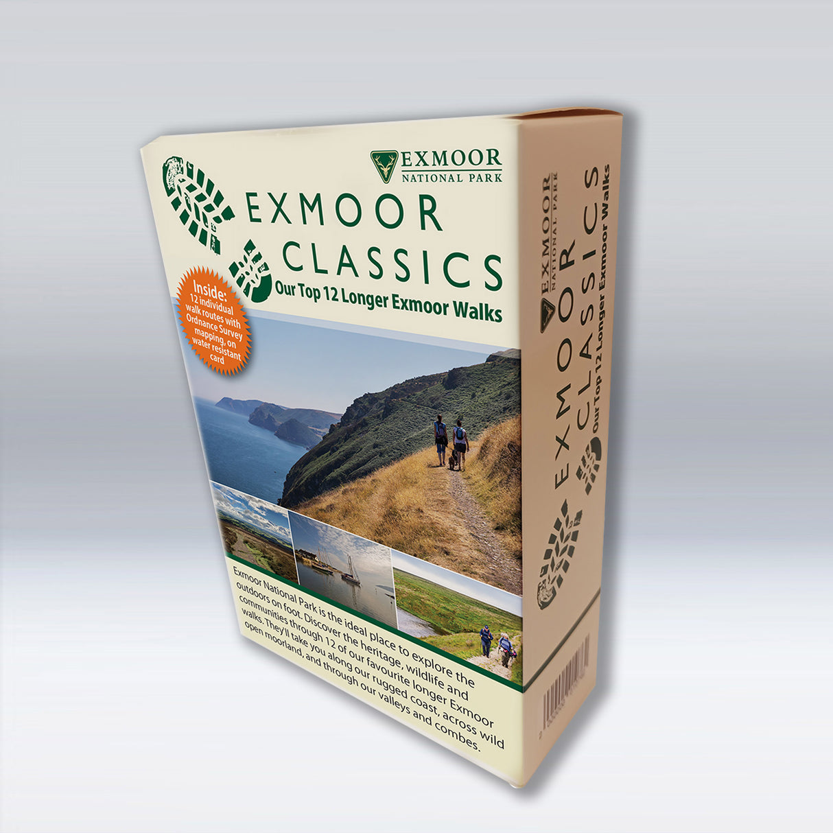 Boxed set of Exmoor Classic Walks