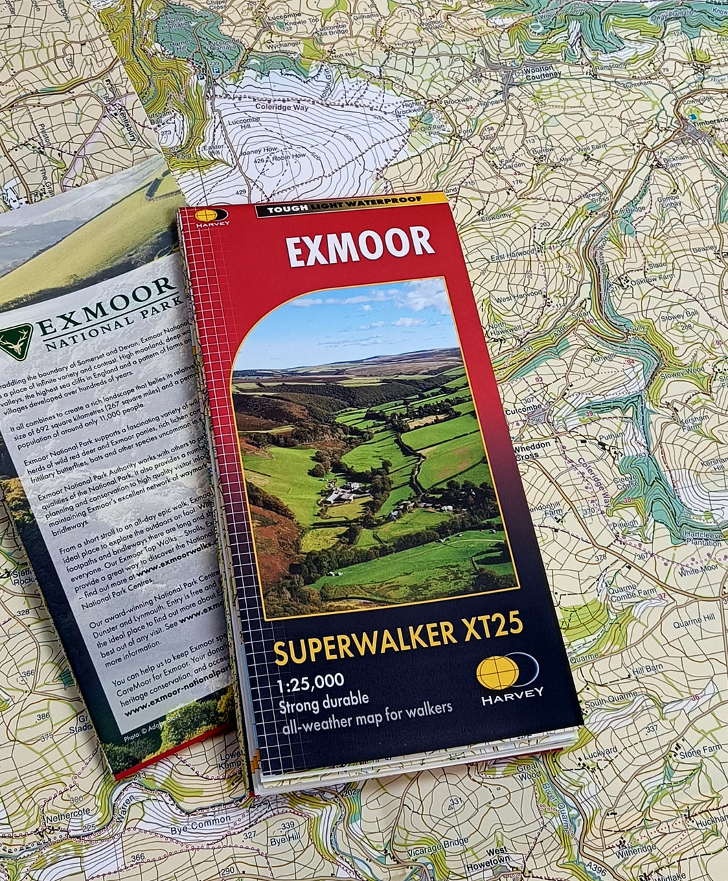 Exmoor Superwalker Map XT25