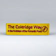 Coleridge Way Embroidered Badge