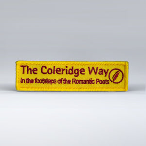 Coleridge Way Embroidered Badge