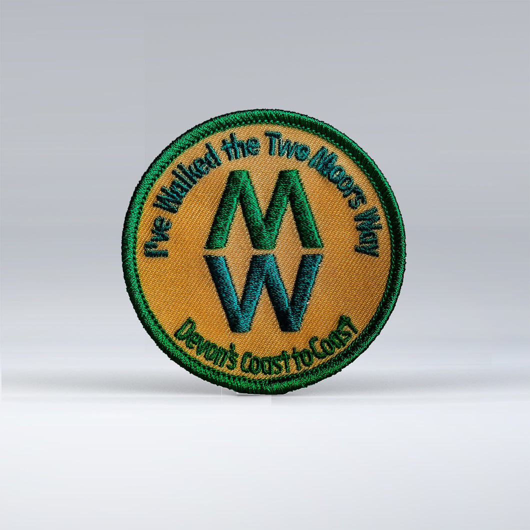 Two Moors Way Embroidered Badge