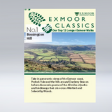 Boxed set of Exmoor Classic Walks