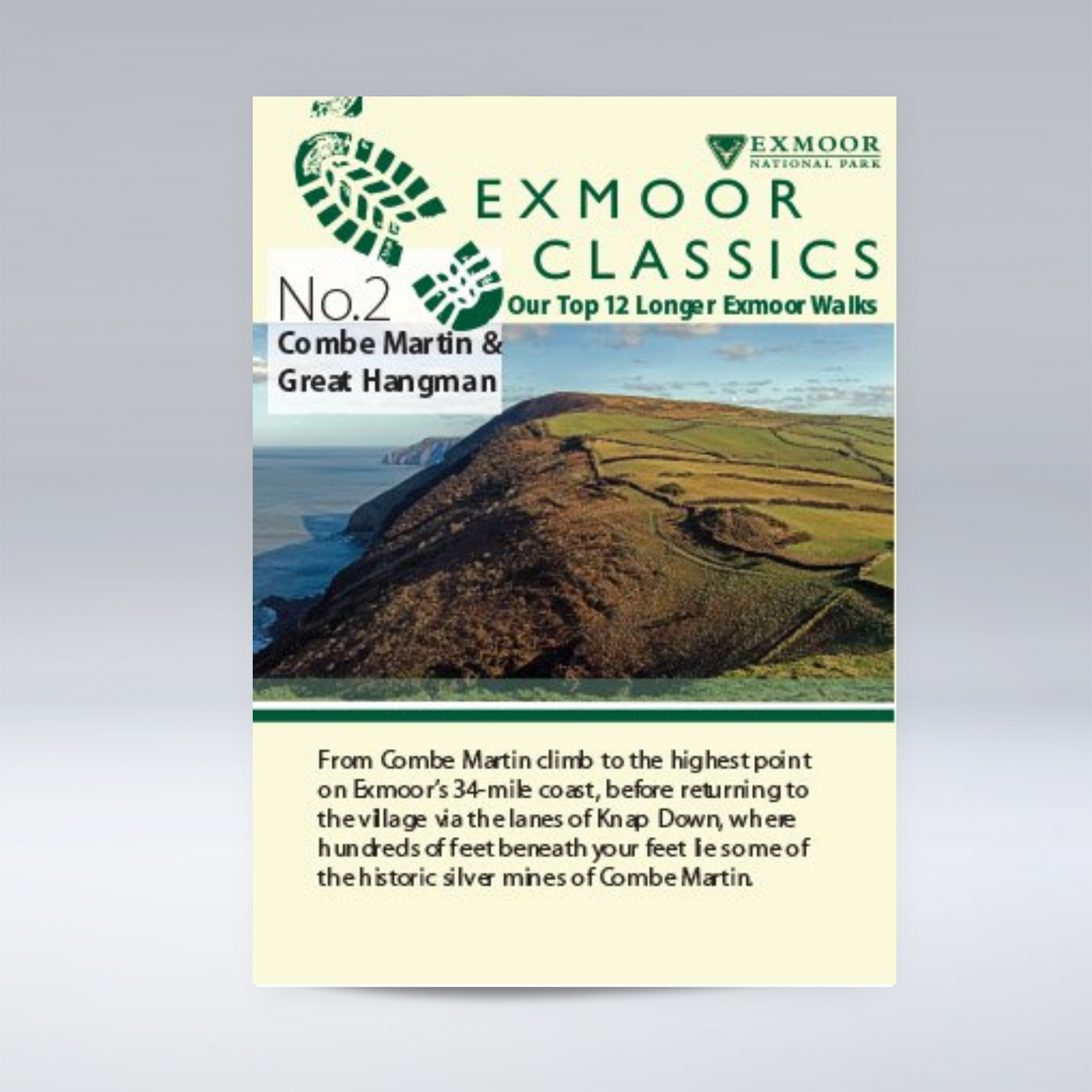 Boxed set of Exmoor Classic Walks