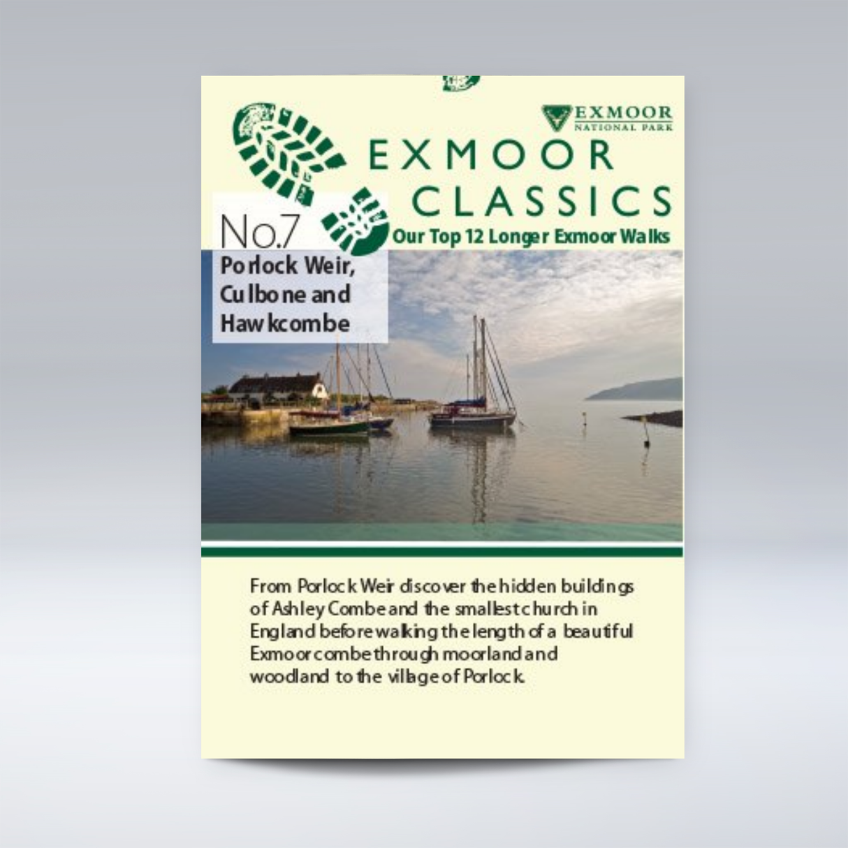 Boxed set of Exmoor Classic Walks