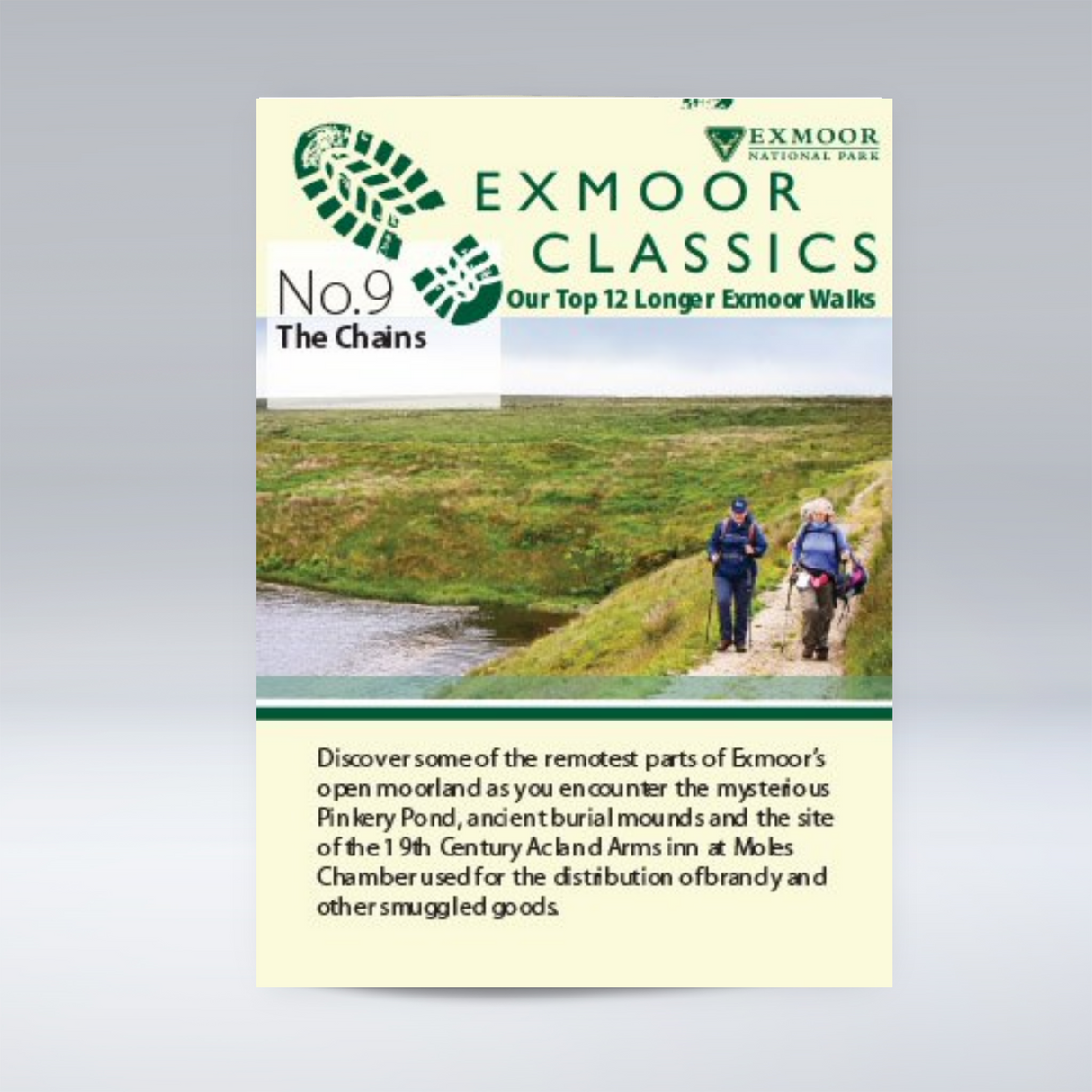 Boxed set of Exmoor Classic Walks