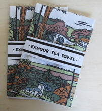 Load image into Gallery viewer, Exmoor Tea Towel (HK White)
