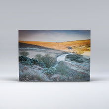 Load image into Gallery viewer, The classic Exmoor scene, Lanacre Bridge in the Snow
