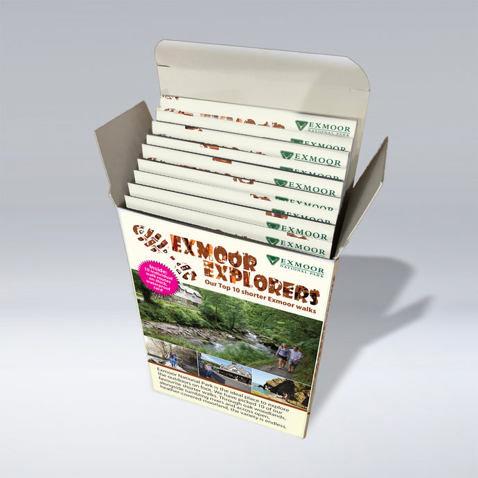 Boxed set of Exmoor Explorer Walks