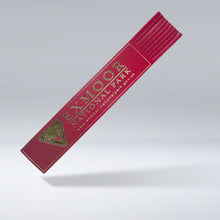 Load image into Gallery viewer, Red Leather Bookmark with Gold embossed Exmoor logo
