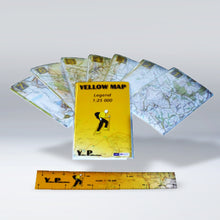 Load image into Gallery viewer, Yellow Maps Boxed Sets series of Exmoor, showing set of maps

